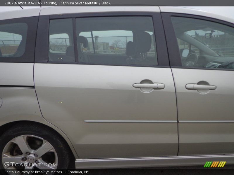 Platinum Silver Metallic / Black 2007 Mazda MAZDA5 Touring