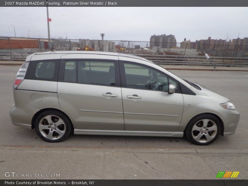 Platinum Silver Metallic / Black 2007 Mazda MAZDA5 Touring