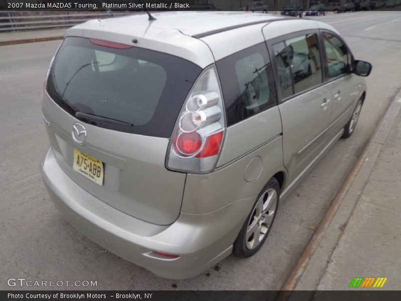 Platinum Silver Metallic / Black 2007 Mazda MAZDA5 Touring