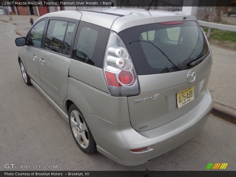 Platinum Silver Metallic / Black 2007 Mazda MAZDA5 Touring