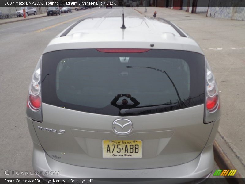 Platinum Silver Metallic / Black 2007 Mazda MAZDA5 Touring