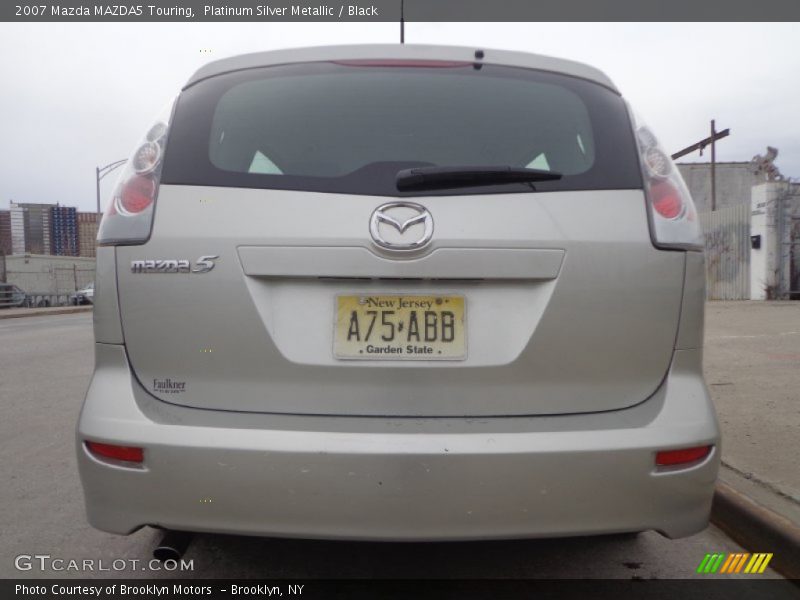 Platinum Silver Metallic / Black 2007 Mazda MAZDA5 Touring