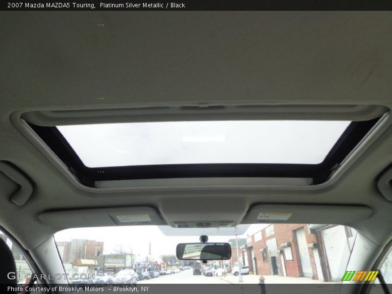 Platinum Silver Metallic / Black 2007 Mazda MAZDA5 Touring