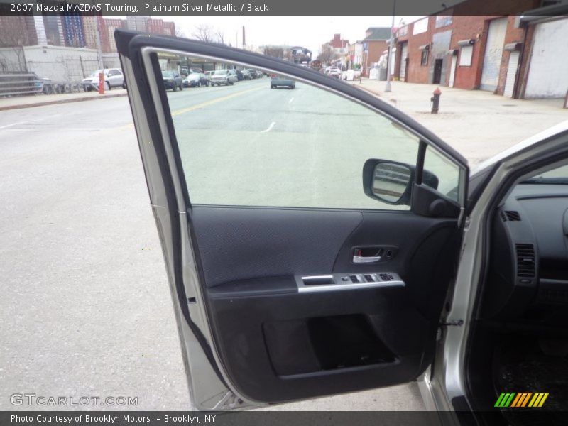 Platinum Silver Metallic / Black 2007 Mazda MAZDA5 Touring
