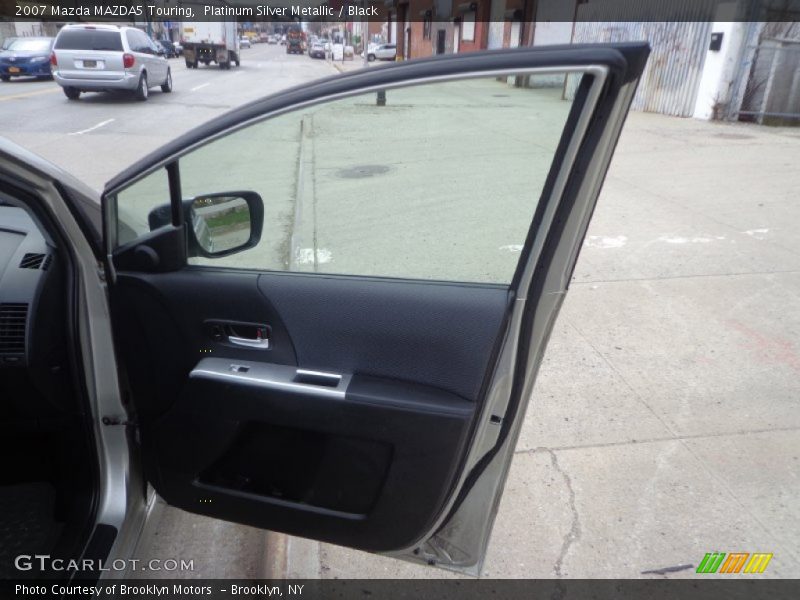 Platinum Silver Metallic / Black 2007 Mazda MAZDA5 Touring