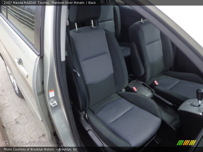 Platinum Silver Metallic / Black 2007 Mazda MAZDA5 Touring