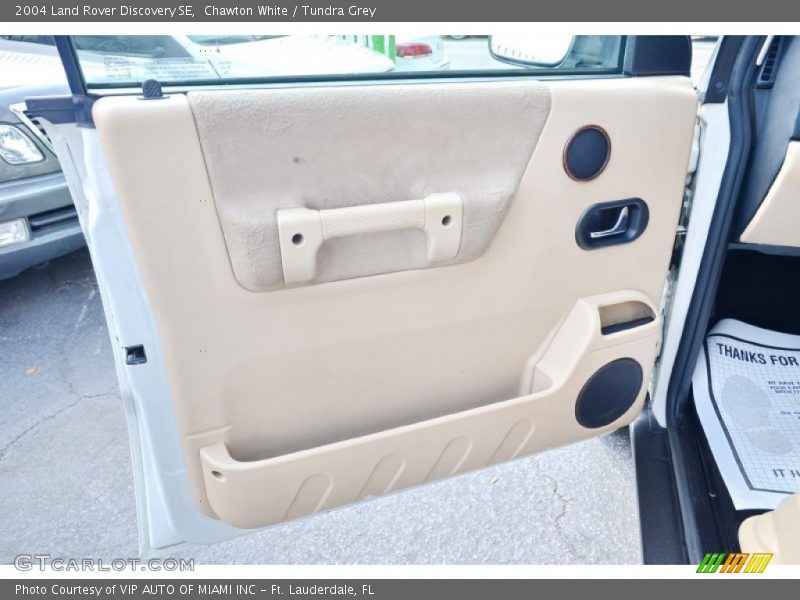 Chawton White / Tundra Grey 2004 Land Rover Discovery SE