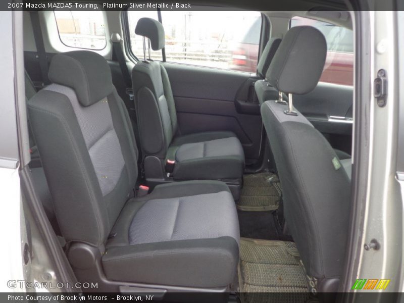 Platinum Silver Metallic / Black 2007 Mazda MAZDA5 Touring