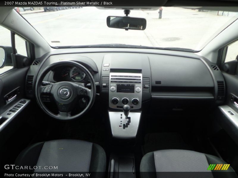 Platinum Silver Metallic / Black 2007 Mazda MAZDA5 Touring