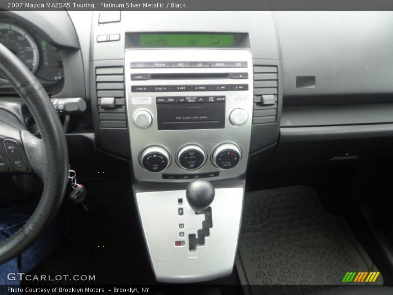 Platinum Silver Metallic / Black 2007 Mazda MAZDA5 Touring