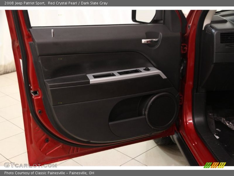 Red Crystal Pearl / Dark Slate Gray 2008 Jeep Patriot Sport
