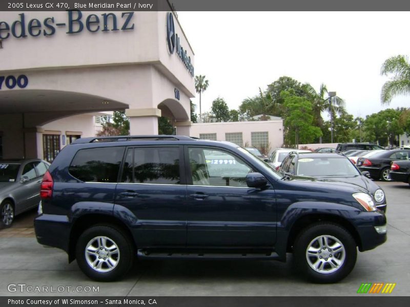 Blue Meridian Pearl / Ivory 2005 Lexus GX 470