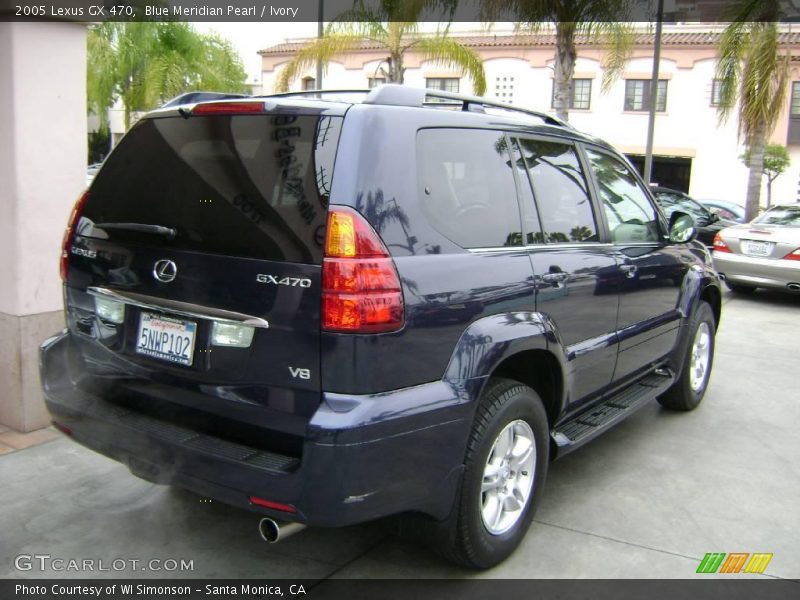 Blue Meridian Pearl / Ivory 2005 Lexus GX 470
