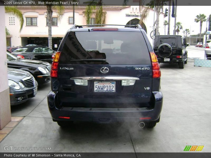 Blue Meridian Pearl / Ivory 2005 Lexus GX 470