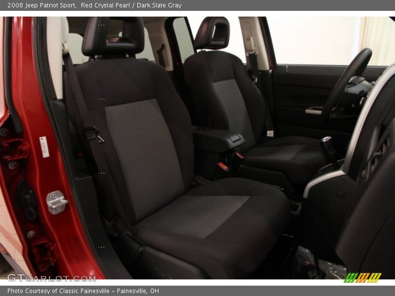 Red Crystal Pearl / Dark Slate Gray 2008 Jeep Patriot Sport