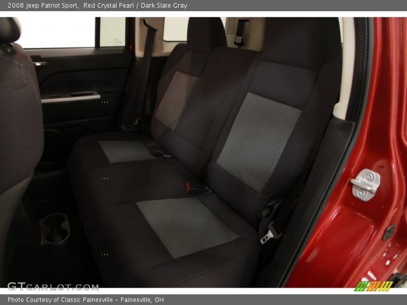 Red Crystal Pearl / Dark Slate Gray 2008 Jeep Patriot Sport