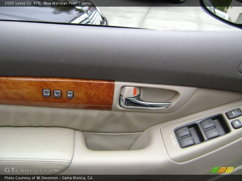 Blue Meridian Pearl / Ivory 2005 Lexus GX 470