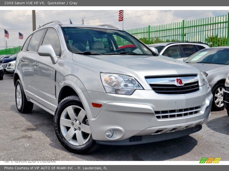 Quicksilver / Gray 2009 Saturn VUE XR V6