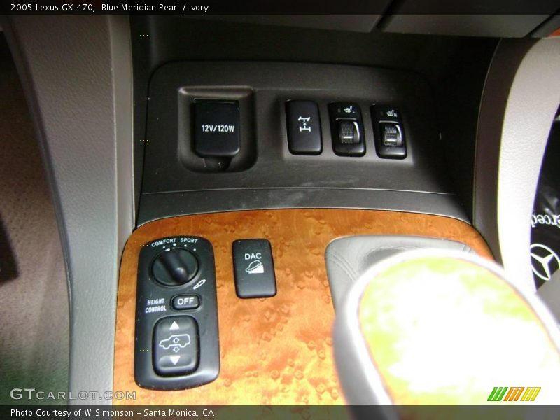 Blue Meridian Pearl / Ivory 2005 Lexus GX 470