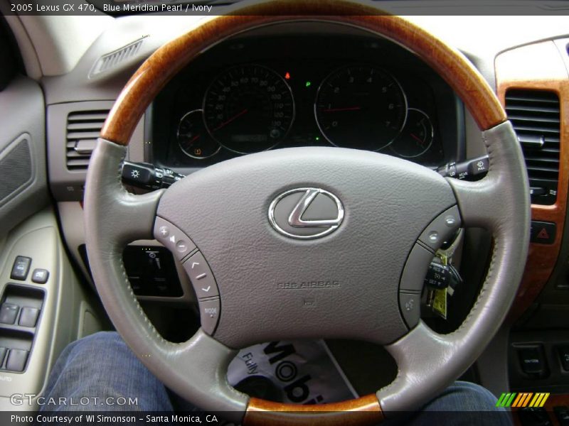 Blue Meridian Pearl / Ivory 2005 Lexus GX 470