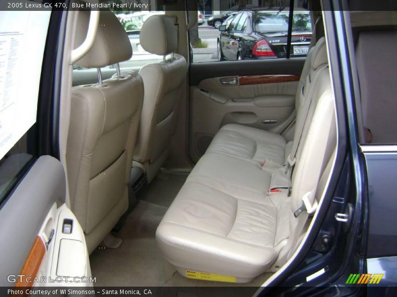 Blue Meridian Pearl / Ivory 2005 Lexus GX 470