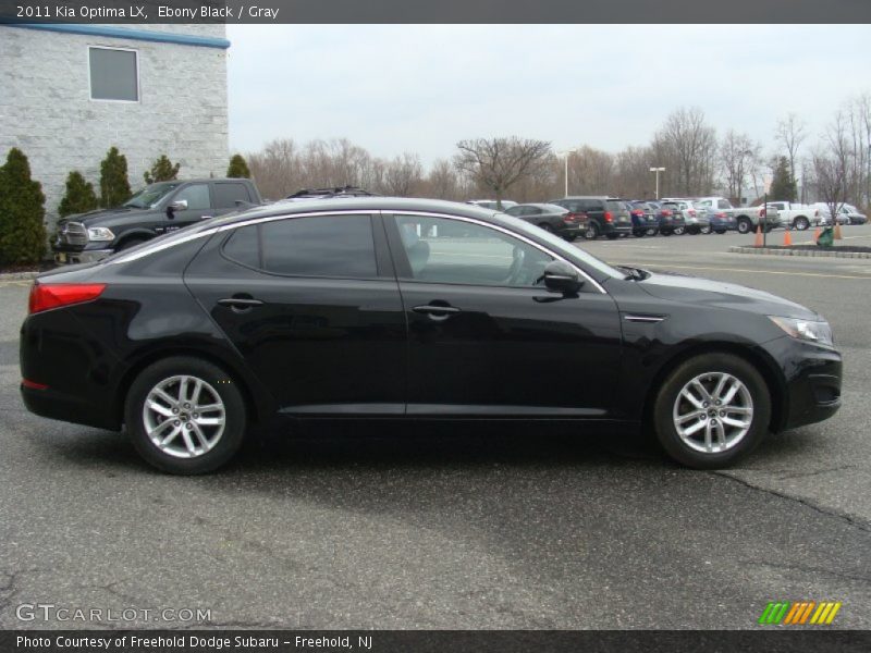 Ebony Black / Gray 2011 Kia Optima LX