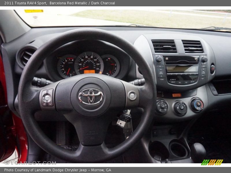 Barcelona Red Metallic / Dark Charcoal 2011 Toyota RAV4 Sport