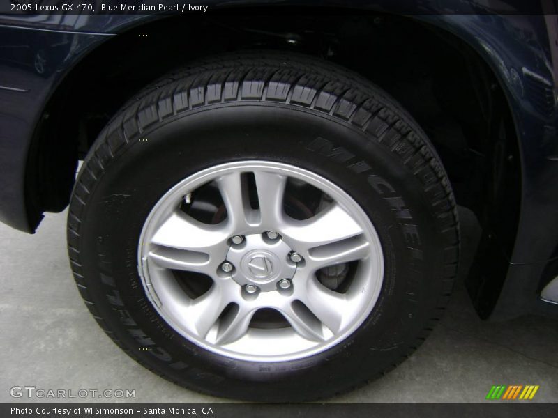 Blue Meridian Pearl / Ivory 2005 Lexus GX 470