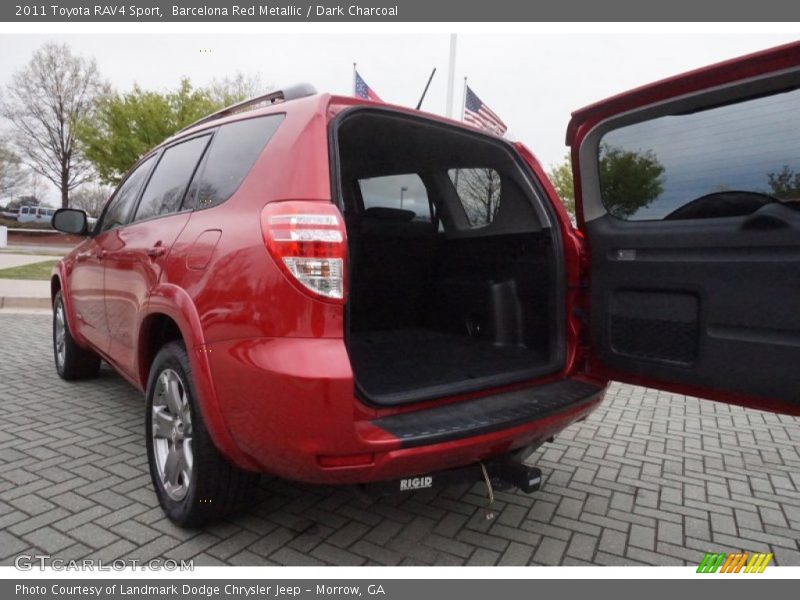 Barcelona Red Metallic / Dark Charcoal 2011 Toyota RAV4 Sport