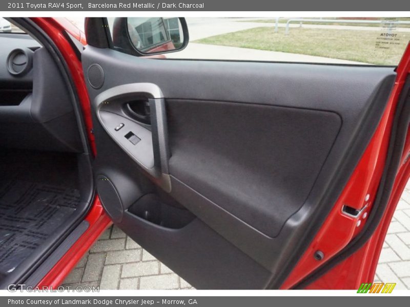 Barcelona Red Metallic / Dark Charcoal 2011 Toyota RAV4 Sport