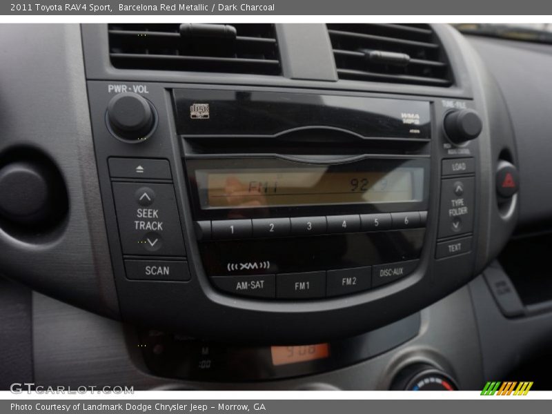 Barcelona Red Metallic / Dark Charcoal 2011 Toyota RAV4 Sport