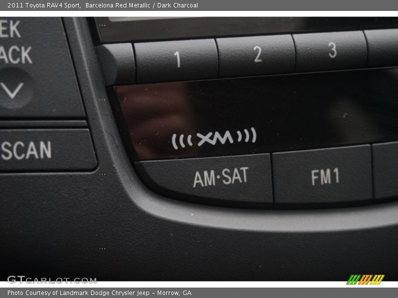 Barcelona Red Metallic / Dark Charcoal 2011 Toyota RAV4 Sport