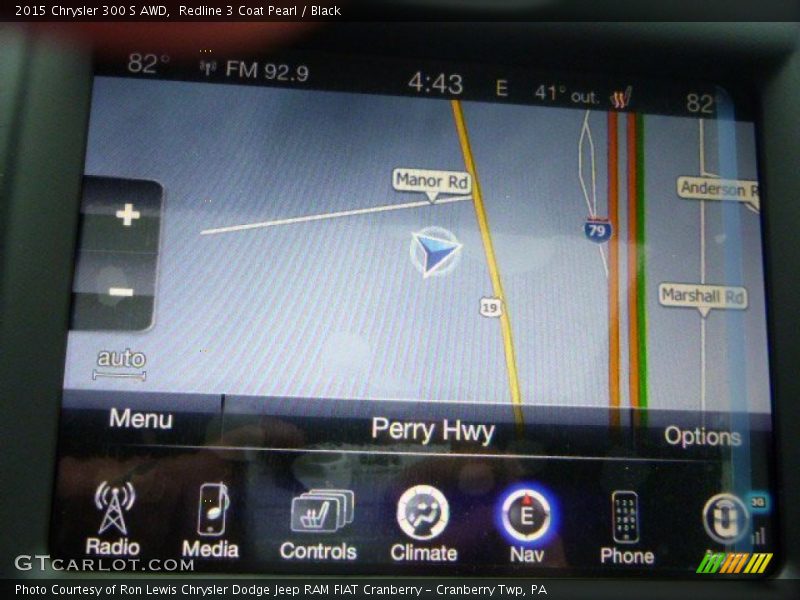 Navigation of 2015 300 S AWD
