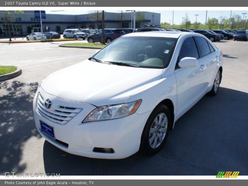 Super White / Bisque 2007 Toyota Camry XLE V6