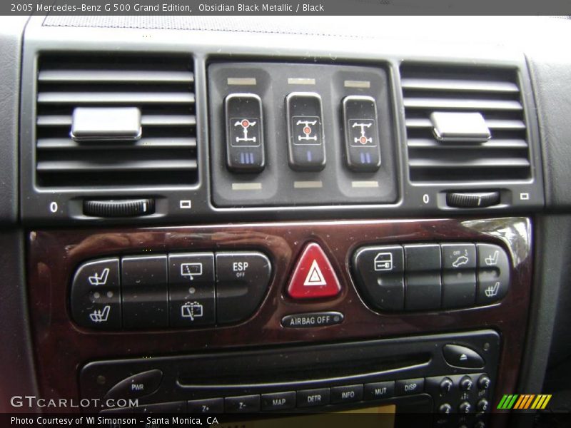Obsidian Black Metallic / Black 2005 Mercedes-Benz G 500 Grand Edition
