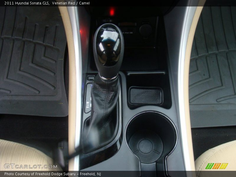 Venetian Red / Camel 2011 Hyundai Sonata GLS