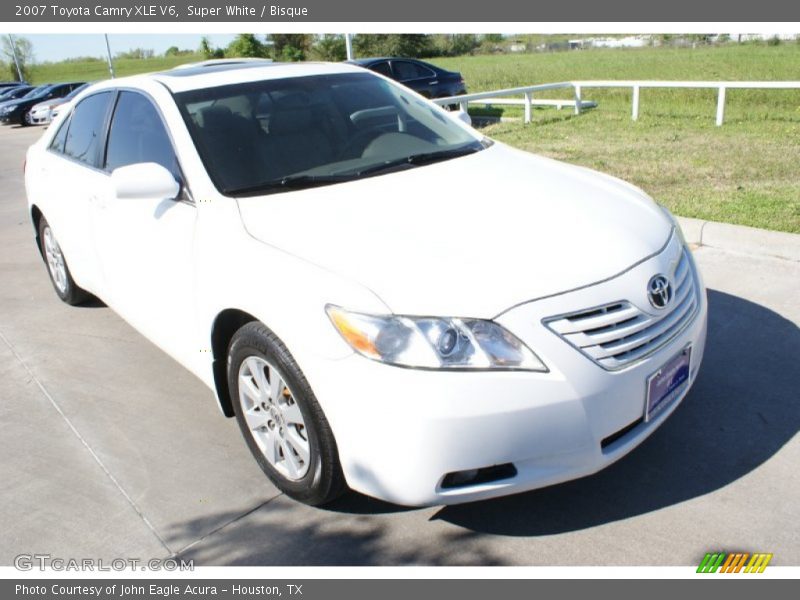Super White / Bisque 2007 Toyota Camry XLE V6
