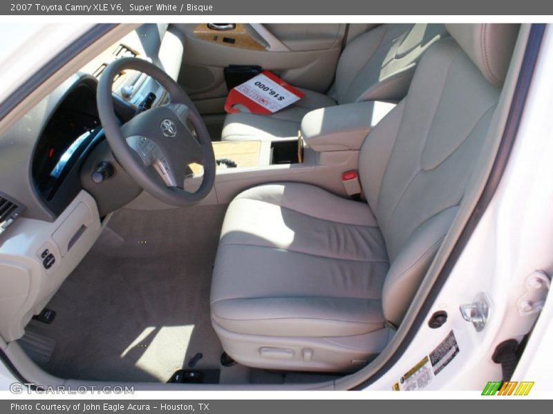 Super White / Bisque 2007 Toyota Camry XLE V6
