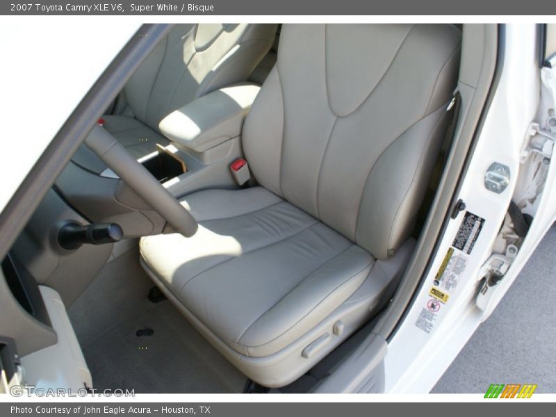 Super White / Bisque 2007 Toyota Camry XLE V6