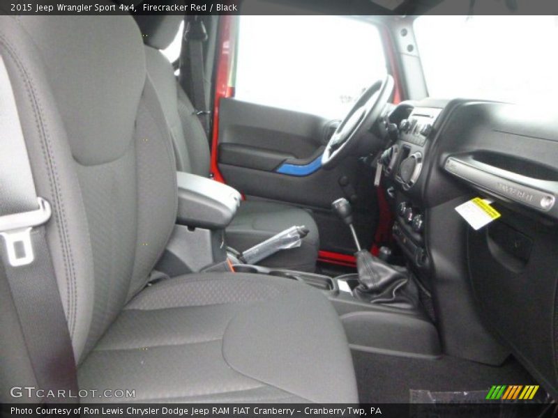 Firecracker Red / Black 2015 Jeep Wrangler Sport 4x4