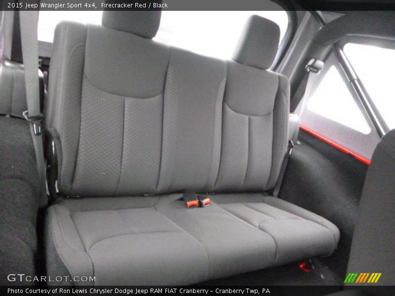Firecracker Red / Black 2015 Jeep Wrangler Sport 4x4