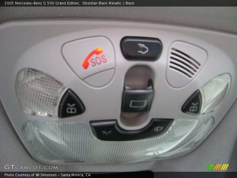 Obsidian Black Metallic / Black 2005 Mercedes-Benz G 500 Grand Edition