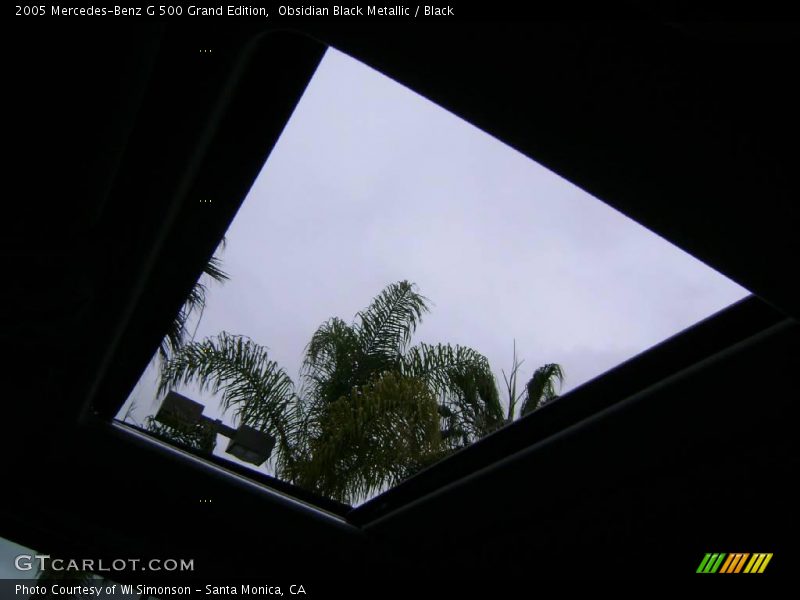 Obsidian Black Metallic / Black 2005 Mercedes-Benz G 500 Grand Edition