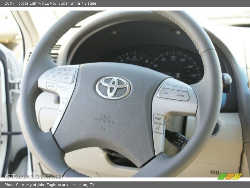 Super White / Bisque 2007 Toyota Camry XLE V6