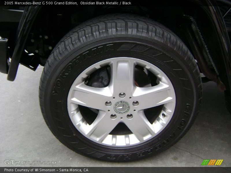 Obsidian Black Metallic / Black 2005 Mercedes-Benz G 500 Grand Edition