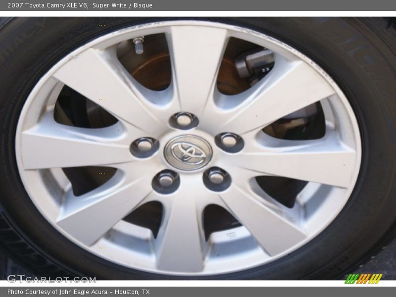 Super White / Bisque 2007 Toyota Camry XLE V6