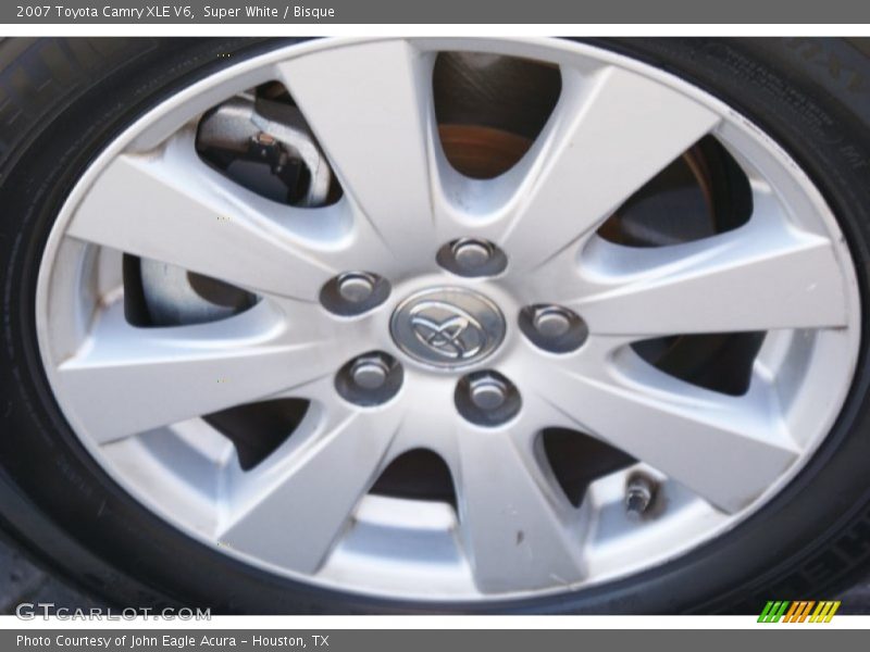 Super White / Bisque 2007 Toyota Camry XLE V6