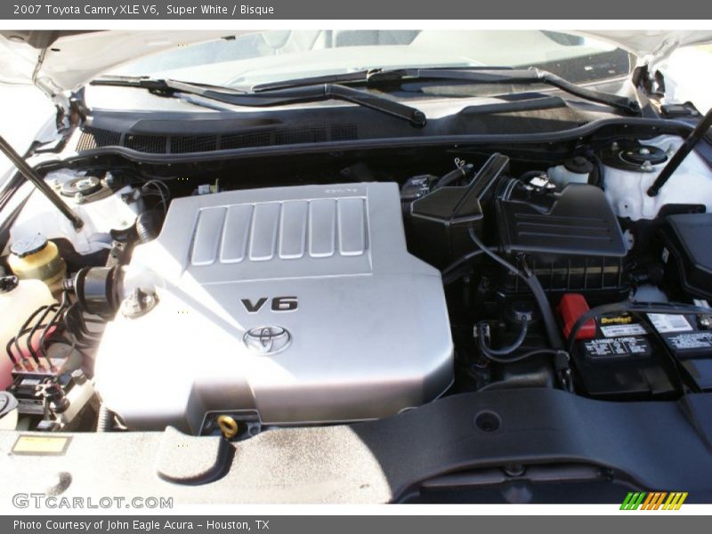 Super White / Bisque 2007 Toyota Camry XLE V6