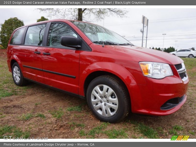 Front 3/4 View of 2015 Grand Caravan American Value Package