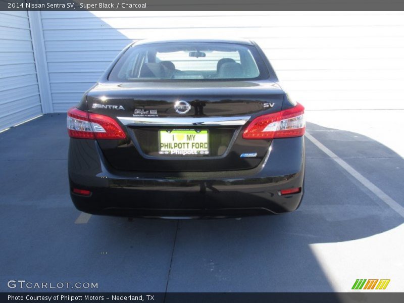 Super Black / Charcoal 2014 Nissan Sentra SV